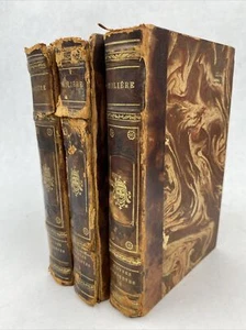 Oeuvres Completes De Moliere Nouvelle Edition 3 Volumes Written In French - Picture 1 of 24