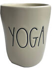 Yoga Massage Candle Yoga Pottery Rae Dunn New 8.7 Oz. Crystal White Lotus