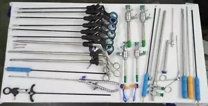 Laparoscopic Surgery Set Laparoscopy Endoscopy Surgical Instruments 26pc - Picture 1 of 6