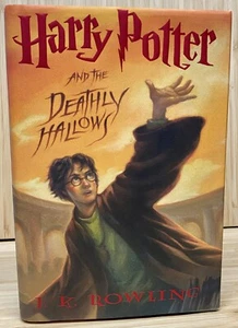 HARRY POTTER AND THE DEATHLY HALLOWS 1st/First J K ROWLING HC/DJ July 2007 - Picture 1 of 12