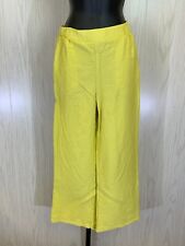 Sincerely Jules Elastic Wide Leg Pants, Women's Size S, Lime NEW MSRP $30.99