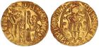 India Oro Zecchino De 1850 Probablemente 19 Jhd. Indische Versión Vz-St 109774