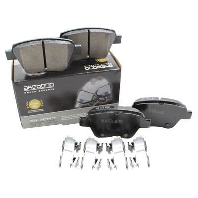 For Audi A3 Quattro VW Beetle Passat Golf Jetta Rear Disc Brake Pads Akebono - Image 1 of 4