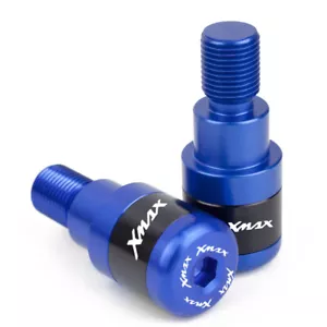 CNC Handlebar End Plugs Caps For Yamaha X-MAX 125 250 400 XMAX XMAX400 XMAX125 - Foto 1 di 29