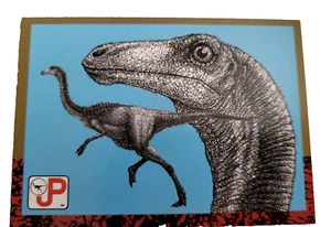 1993 Topps Jurassic Park Trading Card #80 Gallimimus Mark McCreery (H5 - Picture 1 of 2
