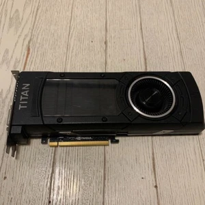 NVIDIA GeForce GTX TITAN X 12GB DDR5 Video Card Junk Parts removal From Japan - Afbeelding 1 van 3