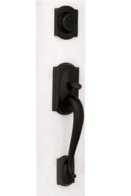 Schlage Camelot Dummy Door Handleset with Left Handed Handle F93 CAM 716 ACC LH - Image 1 of 4