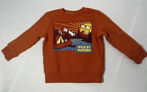 Jumping Beans Orange Wild by Nature Sweatshirt Sz 18 Months - Picture 1 of 6