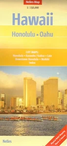 Hawaii Honolulu Oahu Travel Map by Nelles (2010) (BRAND NEW) - Picture 1 of 2