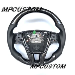 Carbon Fiber Steering Wheel fit For Volvo V60 S60 XC60 V40 S80 V70 2011-2019 - Picture 1 of 9