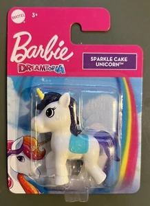 Barbie Doll Dreamtopia Pet Sparkle Cake white Unicorn Pony - Picture 1 of 2