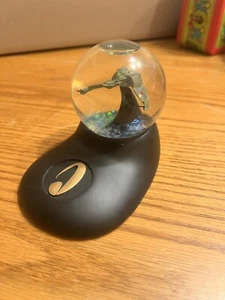 Vintage Paramount Star Trek TNG Klingon Bird Of Prey Snow Globe - Picture 1 of 4