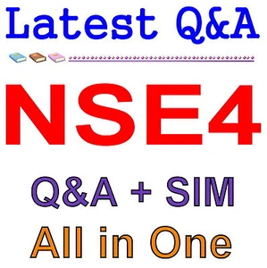 Fortinet Network Security Expert 4 Written 400 NSE4 Exam Q&A+SIM - Picture 1 of 1