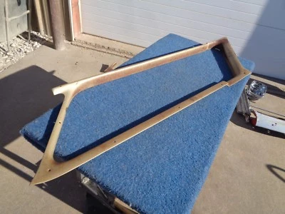 1958 58 Chevy Station Wagon REAR QUARTER WINDOW GARNISH Brookwood Yeoman Nomad - Изображение 1 из 4