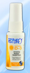 Spray for Life D3 6000 IU Natural 26ml - Picture 1 of 2