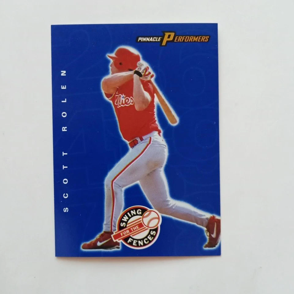 1998 Pinnacle Performers Swing for the Fences #45 Scott Rolen Phillies - Image 1 of 1