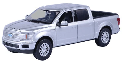 MOTORMAX 79364 2019 福特 F-150 限量 CREW CAB 拾卡车 1/27 压铸黑色 — 第 1/4 张图片