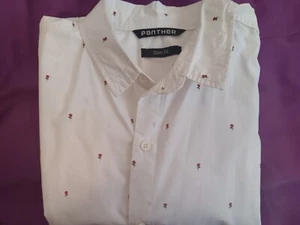 SHIRT Hemd size Größe M / L Rosen Blumen Floral neuwertig slim fit tailliert - Bild 1 von 10