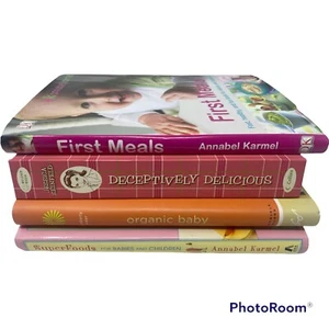 4 Baby/Child Cookbooks Deceptively Delicious Organic Baby SuperFoods First Meals - Imagen 1 de 9