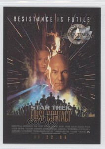 2000 Skybox Star Trek: Cinema 2000 Posters Star Trek: First Contact #P8 3v3