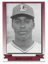 Ron Gant 2005 Carolina League 50th Year All-Time Anniversary Card 