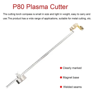 P80 Plasma Cutter cutting Torch Attachments Circle Roller Guide Wheel Compass - Picture 1 of 10