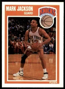 1989-90 Fleer Mark Jackson-1 New York Knicks #101 - Picture 1 of 2