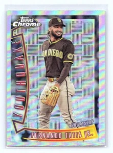 2022 Topps Chrome Sonic - 1996 Youthquake #YQ-27 Fernando Tatís Jr. - Picture 1 of 2