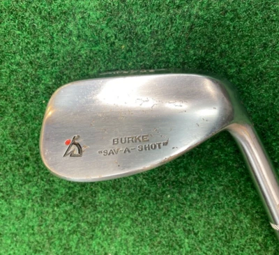 Burke "Sav-A-Shot" 49˚ Pitching Wedge Steel Step Shaft E2 35 in 2˚ upright RH - Image 1 of 4