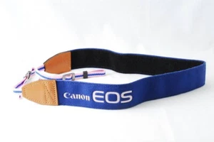 [MINT] Canon EOS CANON’S PERSONAL EQUIPMENT CPE Blue Camera Shoulder Neck Strap - Picture 1 of 3