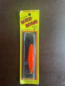 The Original Buzz-Bomb 2.5” “Fire Orange”, Trolling,  Jig Lure - Picture 1 of 2