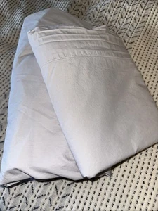 CASPER BEDDING 100% Cotton Grey Flat And Fitted KING / Cal King SIZE Sheets Only - Picture 1 of 5