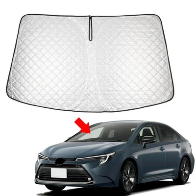 Protector de parasol plegable parabrisas de coche para Toyota Corolla 2020-2025 Foto 1 de 4