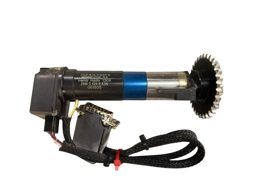 Faulhaber Minimotor SA, 2444 S 024 B K315 061805 con caja de cambios y piñón (B4) Foto 1 de 4