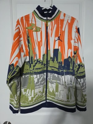 Mens Air Jordan Retro Chicago Skyline Jacket AOP Windy City size medium - Image 1 of 4