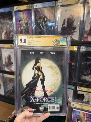 CGC SS 9.8 - X-Force 23 Asesinato Firmado Clayton Crain Underworld 2010 Difícil de Encontrar 1:15 Foto 1 de 3