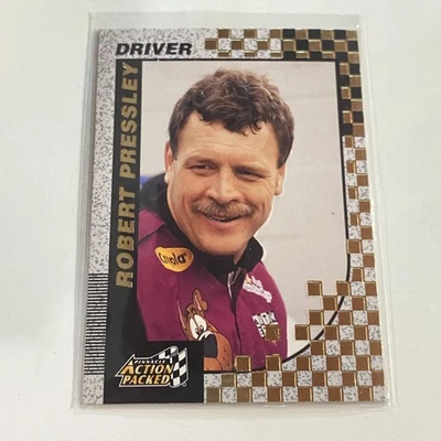 1997 Pinnacle Action Packed - Robert Pressley #20 - NASCAR Trading Card - Image 1 of 2