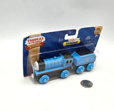 Thomas & Friends Wooden Railway Train Tank Engine - Edward - NEW - 2012 - Y4071 - Image 1 of 4