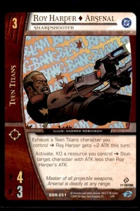 2004 U.D. VS System DC Origins 1st Edition Roy Harper - Arsenal #DOR-051 - Picture 1 of 2