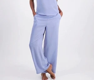 State of Day Women's Pockets Elastic Waist Pajama Pants Blue Size XL - Picture 1 of 2