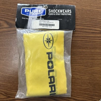 Polaris GEN 2 OEM Yellow Pair Front Shockwear Covers shock - Image 1 of 3
