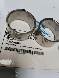 WAUKESHA CHERRY-BURRELL 030098000 STAINLESS STEEL SLEEVE QTY 2 - Picture 1 of 4