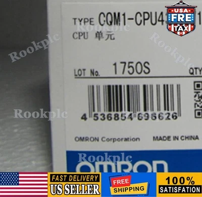 OMRON CPU CQM1-CPU43-EV1 CQM1CPU43EV1 NEW 2-5 days delivery - Image 1 of 2