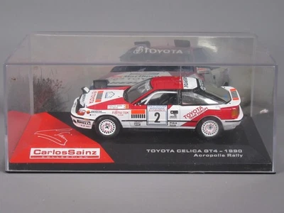D797 IXO Toyota Celica GT4 #2 Acropoli Rally 1990 Carlos Sainz 1:43 + Scatola - Immagine 1 di 4
