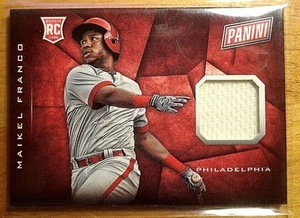 MAIKEL FRANCO 2015 PANINI CYBER MONDAY WORN ROOKIE JERSEY - Picture 1 of 1