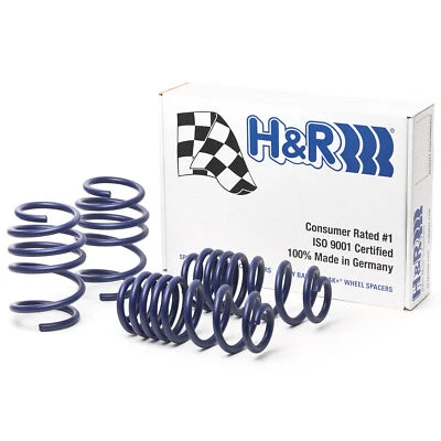 H&R 50340-77 Lowering Front Rear Springs Kit for 15-20 Audi A3 Sedan Quattro 8VS - Image 1 of 4