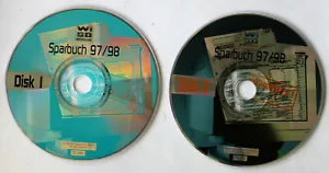 Für Sammler: CDROM WISO Sparbuch 97/98 Disk 1 und Disk 2 - Bild 1 von 1