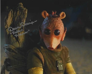 Dawn Diner signiert in Silber mit Charakternamen Star Wars The Mandalorian - Bild 1 von 1