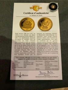 Congo - 10 Francs CFA 2009 Sphinx Or 999% - Imagen 1 de 1