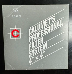 Calumet 4"x4" Professional Photography filter (80A) - Picture 1 of 1